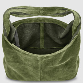 Italian Genuine Suede Hobo Bag | Palermo