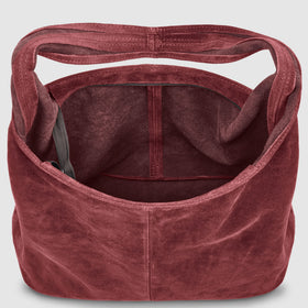 Italian Genuine Suede Hobo Bag | Palermo