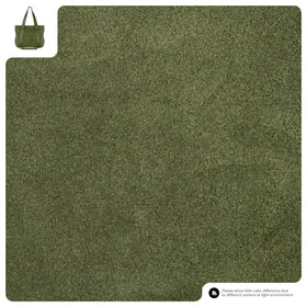 Italian Genuine Suede & Full-Grain Leather Tote Bag | Varese