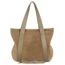 Italian Genuine Suede Tote Bag 282613
