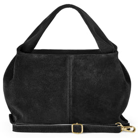 Italian Genuine Suede Shoulder Bag | Ferrara