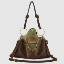 Italian Genuine Suede Shoulder Bag 171551