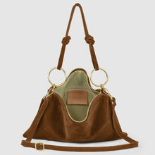 Italian Genuine Suede Shoulder Bag 171551