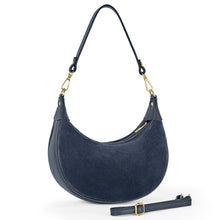 Italian Genuine Suede & Calf Leather Shoulder Bag 222024