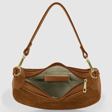 Italian Genuine Suede & Calf Leather Shoulder Bag 222024