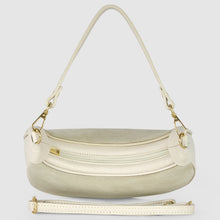 Italian Genuine Suede & Calf Leather Shoulder Bag 222024