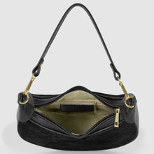 Italian Genuine Suede & Calf Leather Shoulder Bag 222024