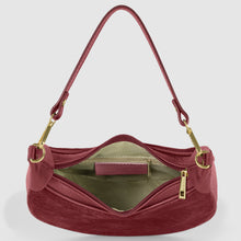 Italian Genuine Suede & Calf Leather Shoulder Bag 222024