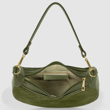 Italian Genuine Suede & Calf Leather Shoulder Bag 222024