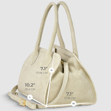 Italian Genuine Suede Top-Handle Bag 302811