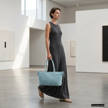 Italian Genuine Suede Tote Bag 242235