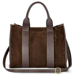 Italian Genuine Suede Tote Bag 282611