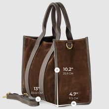Italian Genuine Suede Tote Bag 282611