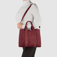 Italian Genuine Suede Tote Bag 282611