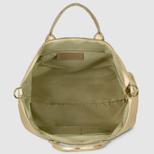 Italian Genuine Weave Metallic Suede Top-Handle Bag 112334