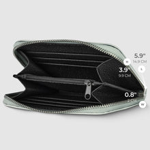 Italian Genuine Weave Metallic Suede Wallet 650988