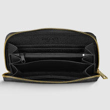 Italian Genuine Weave Metallic Suede Wallet 651088