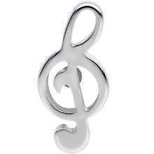 16G 1/4 Treble Clef Music Note Tragus Cartilage Earring
