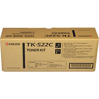New, Pre-Owned - Kyocera TK-522C Cyan Toner Cartridge