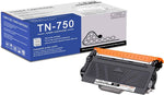 New, Pre-Owned - Brother TN-750 High-Yield Black Toner Cartridge