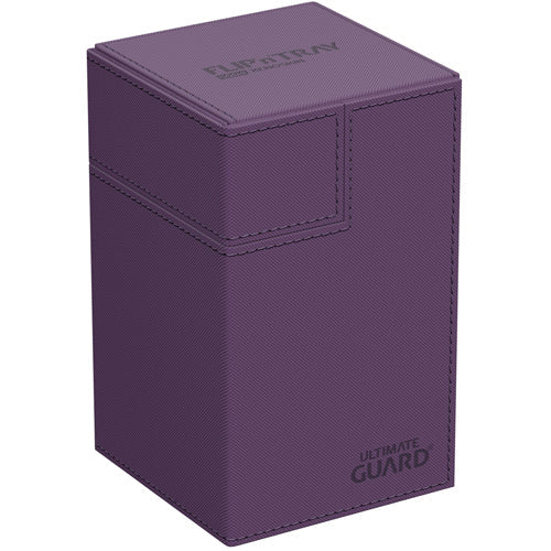 Ultimate Guard Flip'n'Tray 100+ XenoSkin Deck Case — Purple