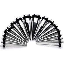 9 Piece Ear Stretching Kit in Stainless Steel Set of 2