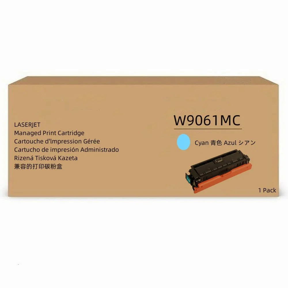 New, Pre-Owned - HP W9061MC Cyan LaserJet Toner Cartridge
