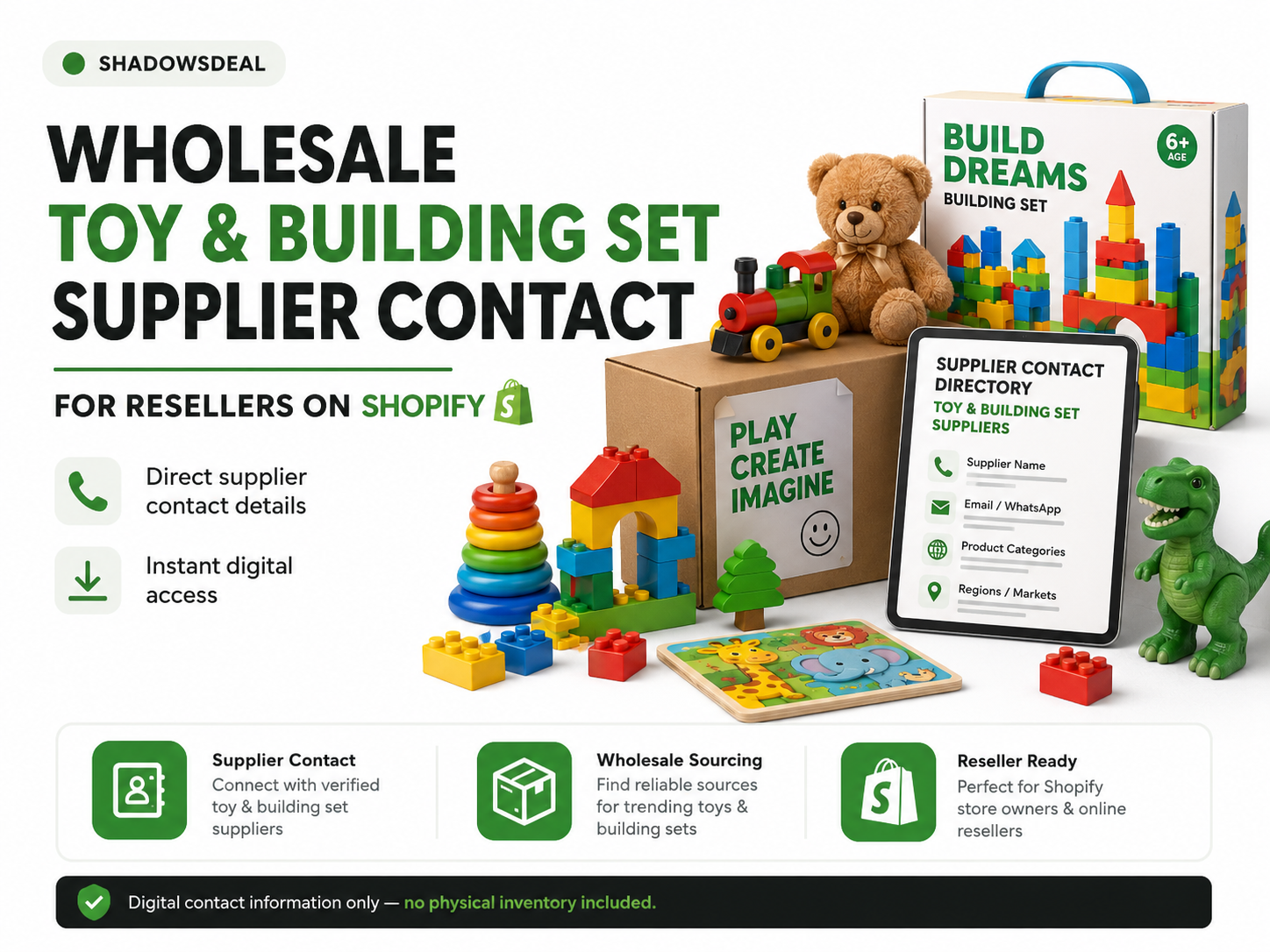 Wholesale Toy and Building Set Supplier Contact digital product cover