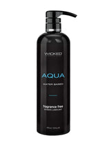 Wicked Aqua Water Based Lubricant Fragrance Free