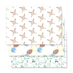 Sports Star Watercolor Gift Wrap Set