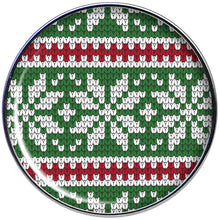 Green Red Christmas Sweater Barbell Tongue Ring
