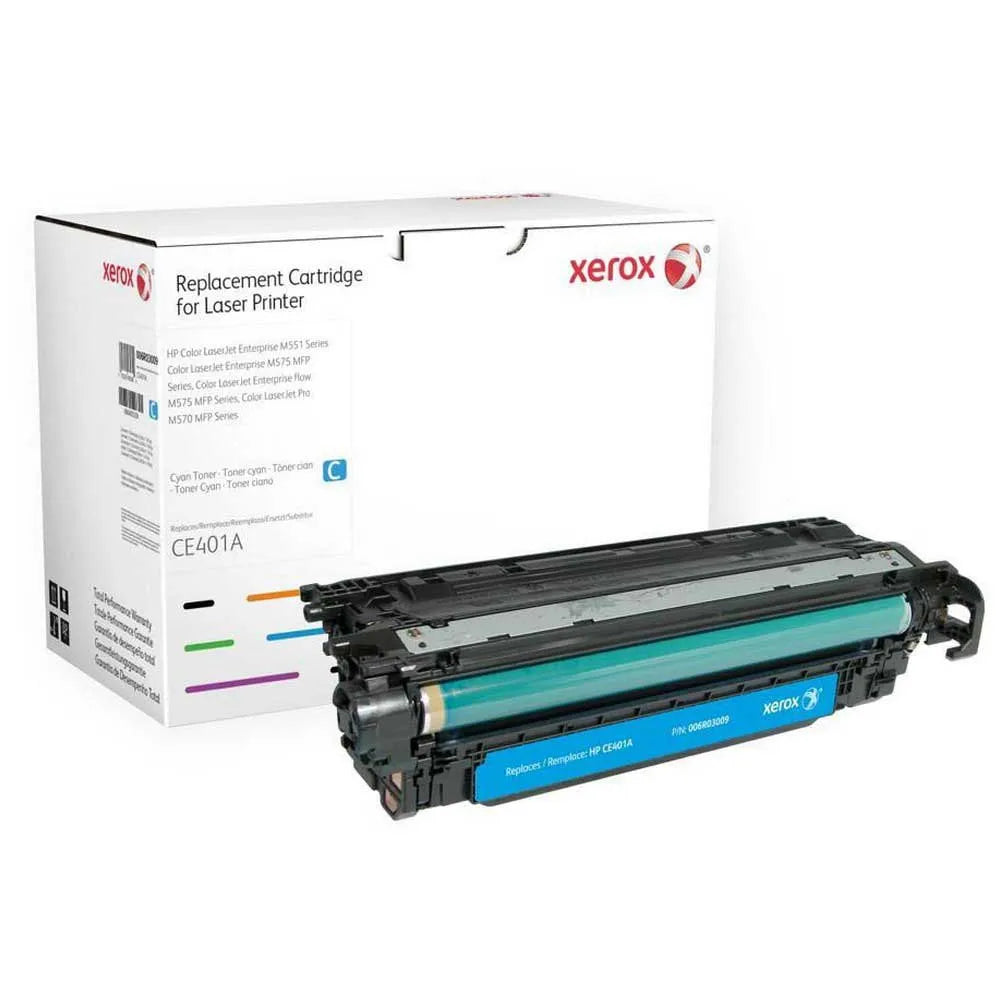 New, Pre-Owned - Xerox 006R03009 Standard Yield Cyan Toner Cartridge, (Alternative to HP CE401A (507A)