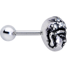 Clear Gem Expanding Buddha Brain Cartilage Tragus Stud