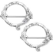 9/16 Frolicking Seahorse Nipple Shield Set