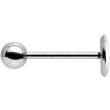 Red Black Plaid Polar Bear Barbell Tongue Ring