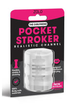 ZOLO Girlfriend Pocket Stroker Channel Texture