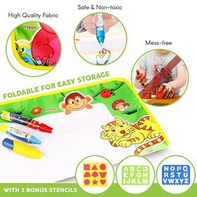 Zutan Large Aqua Doodle Mat Water Drawing Pad